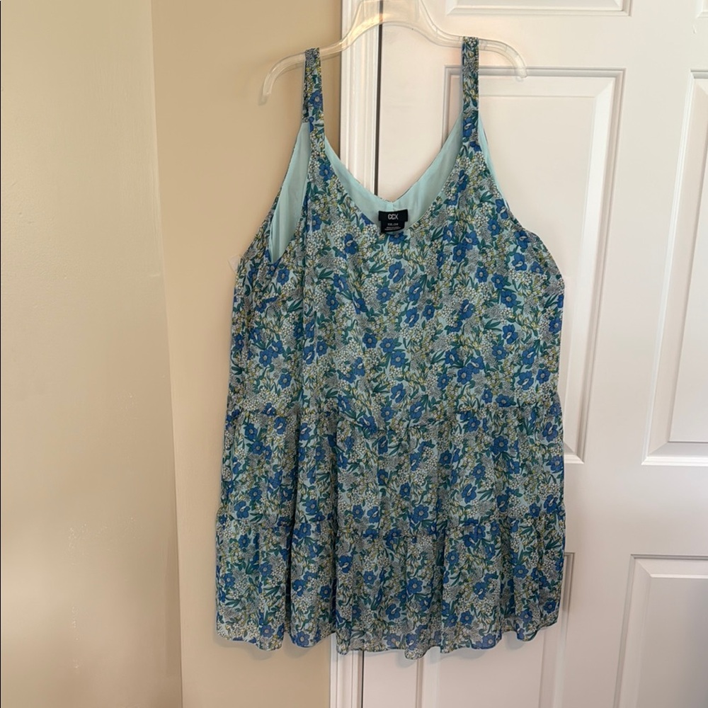 Floral Blue dress